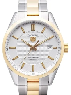 Carrera Calibre 5 Automatic Silverfärgad/Stål Ø39 mm