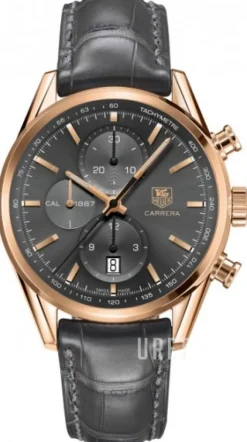 Carrera Grå/Läder Ø41 mm