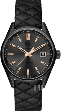 Carrera Lady Svart/Läder Ø39 mm