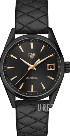 Carrera Lady Svart/Läder Ø36 mm