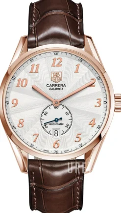 Carrera Silverfärgad/Läder Ø39 mm