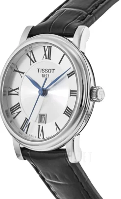 Carson Silverfärgad/Läder Ø30 mm