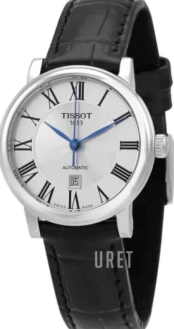 Carson Silverfärgad/Läder Ø30 mm