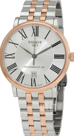 Carson Silverfärgad/Roséguldstonat stål Ø40 mm