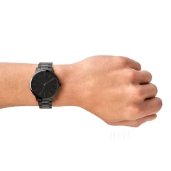 Cayde Svart/Stål Ø42 mm