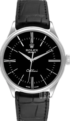 Cellini Time Svart/Läder Ø39 mm