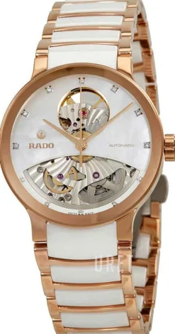 Centrix Vit/Roséguldstonat stål Ø33 mm