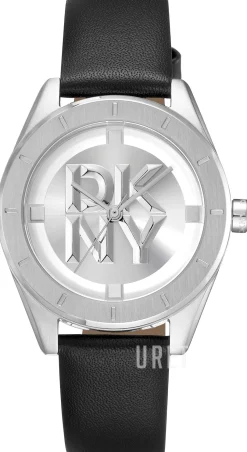 Chambers Midi Silverfärgad/Läder Ø34 mm