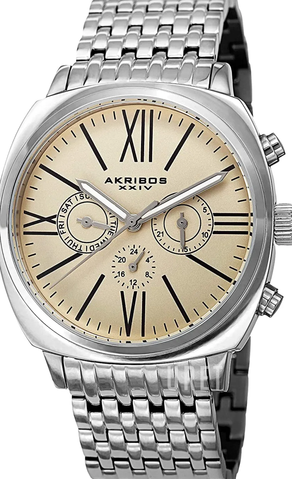 Champagnefärgad/Stål Ø42.5 mm