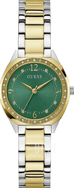 Charlotte Grön/Gulguldtonat stål Ø30 mm