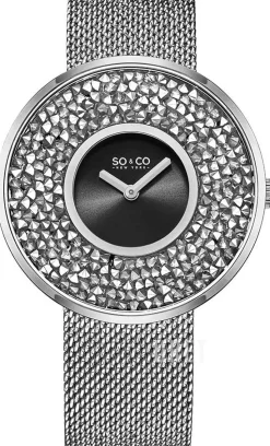 Chelsea Svart/Stål Ø40 mm