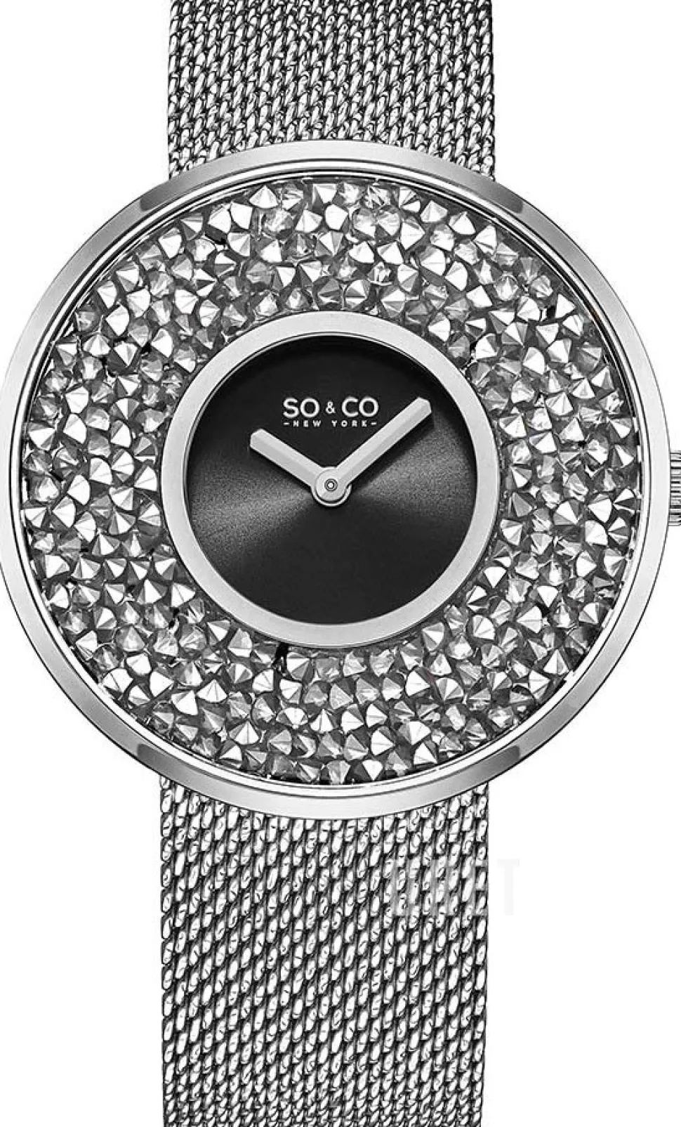 Chelsea Svart/Stål Ø40 mm