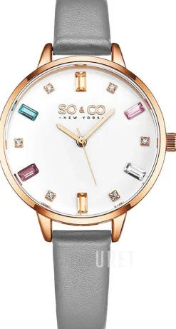 Chelsea Vit/Läder Ø34 mm