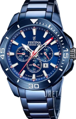 Chrono Bike Blå/Stål Ø47 mm