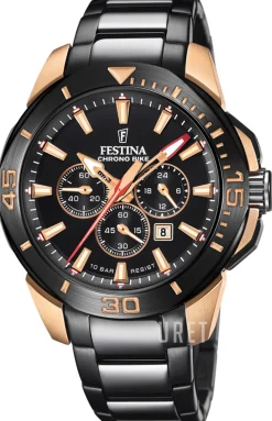 Chrono Bike Svart/Stål Ø47 mm