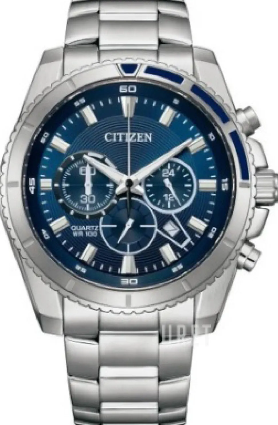 Chrono Blå/Stål Ø46.4 mm