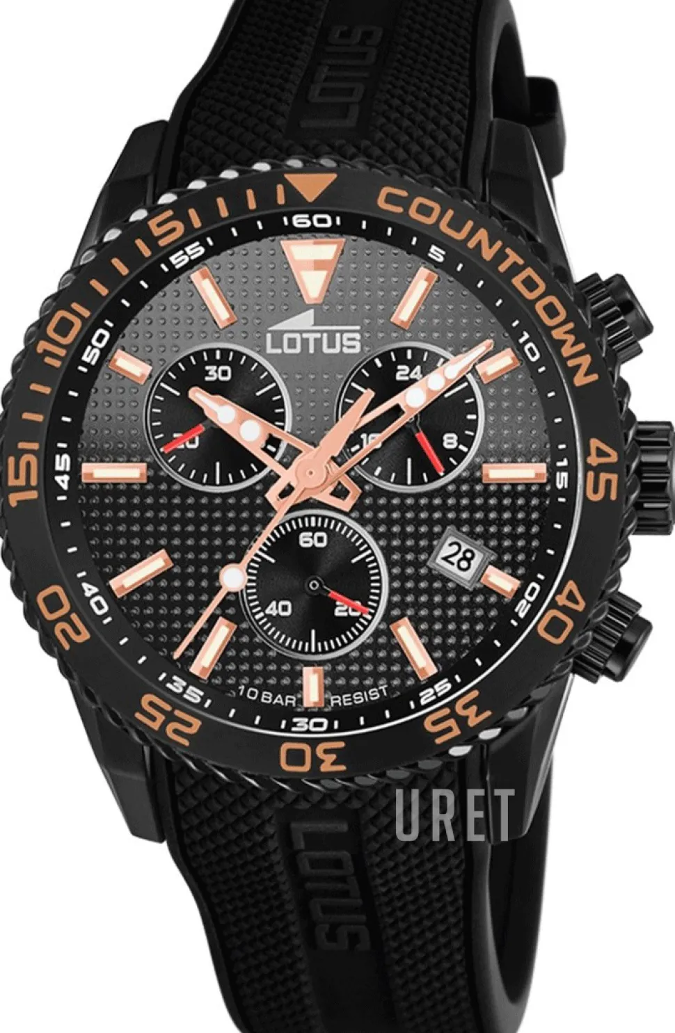 Chrono Grå/Gummi Ø43.5 mm