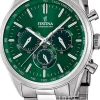 Chrono Grön/Stål Ø43.5 mm