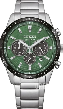 Chrono Grön/Stål Ø39 mm