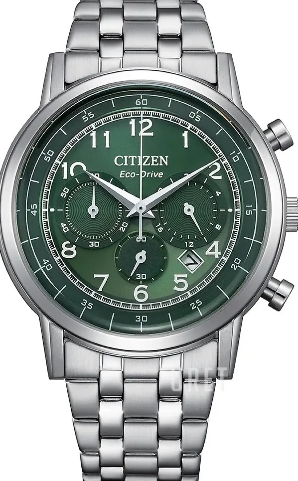 Chrono Grön/Stål Ø42 mm