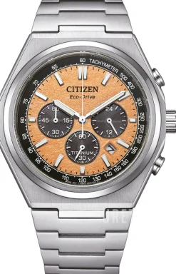 Chrono Orange/Titan Ø43 mm