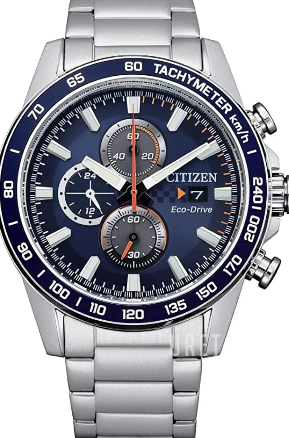 Chrono Racing Blå/Stål Ø44 mm