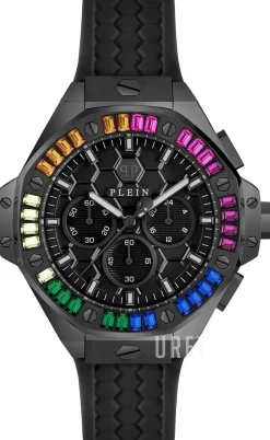 Chrono Royal Svart/Gummi Ø42 mm