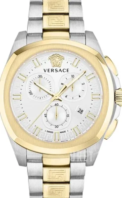 Chrono Silverfärgad/Gulguldtonat stål