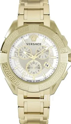 Chrono Silverfärgad/Gulguldtonat stål Ø46 mm