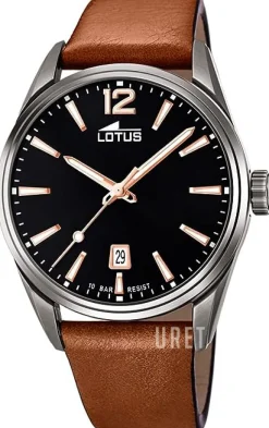 Chrono Svart/Läder Ø42 mm