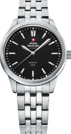 Chrono Svart/Stål Ø33 mm