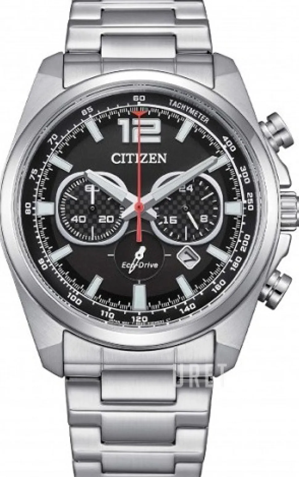 Chrono Svart/Stål Ø41 mm