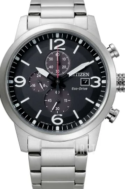 Chrono Svart/Stål Ø43 mm