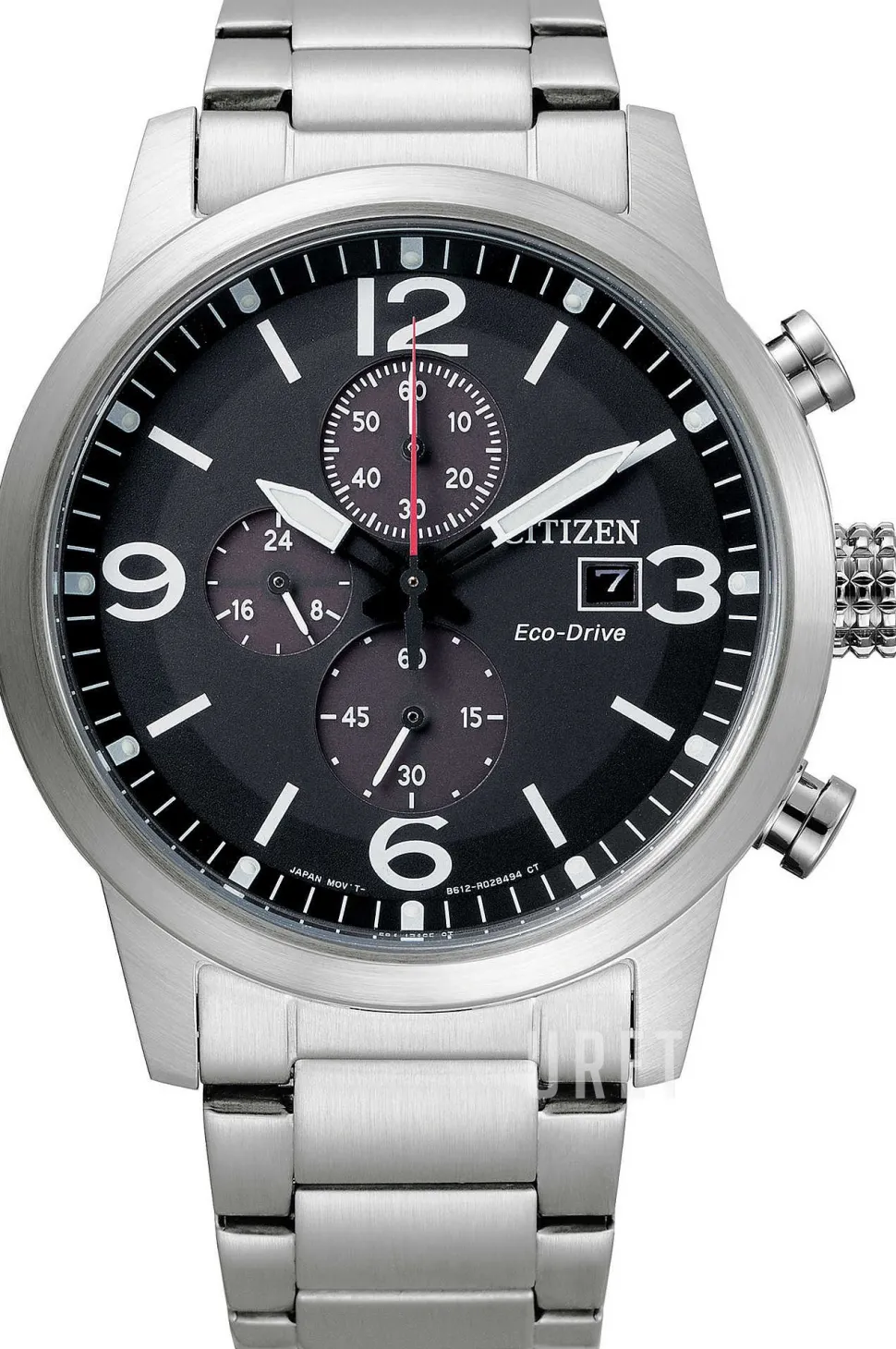 Chrono Svart/Stål Ø43 mm