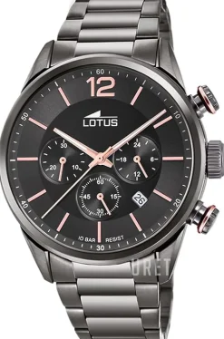 Chrono Svart/Stål Ø44 mm