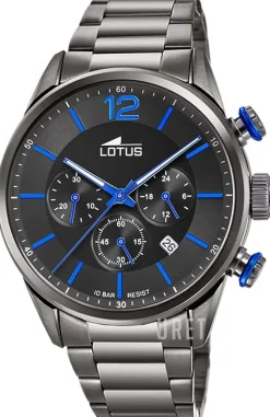 Chrono Svart/Stål Ø44 mm