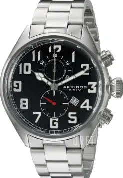 Chronograph Svart/Stål Ø46.5 mm