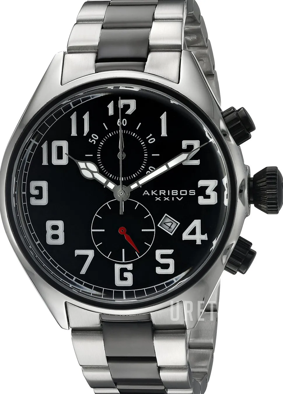 Chronograph Svart/Stål Ø46.5 mm