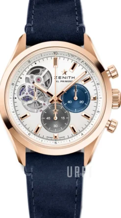 Chronomaster Open Vit/Läder Ø39.5 mm