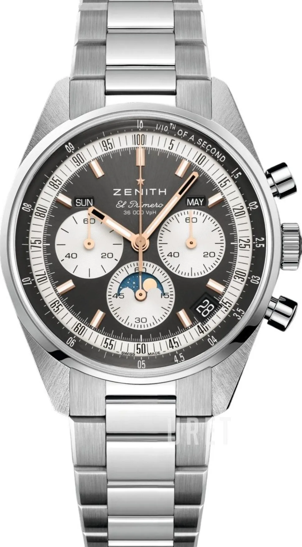 Chronomaster Original Grå/Stål Ø38 mm