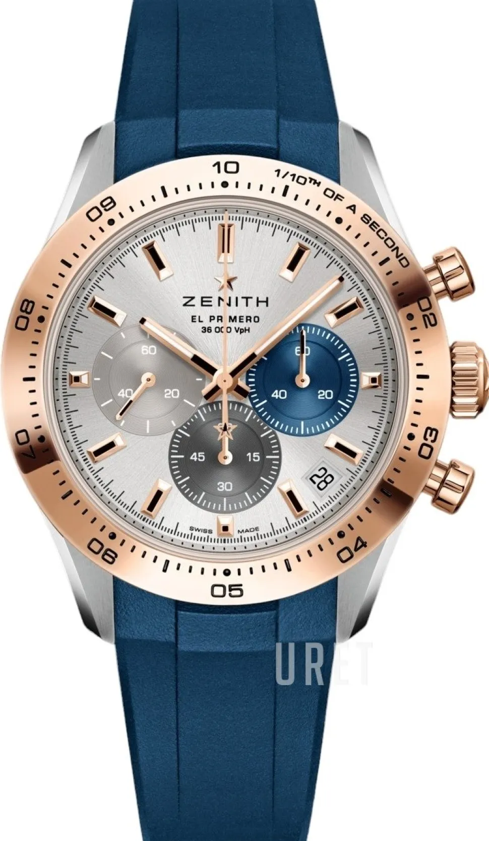 Chronomaster Sport Silverfärgad/Gummi Ø41 mm