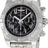 Chronomat 44 Svart/Stål Ø44 mm