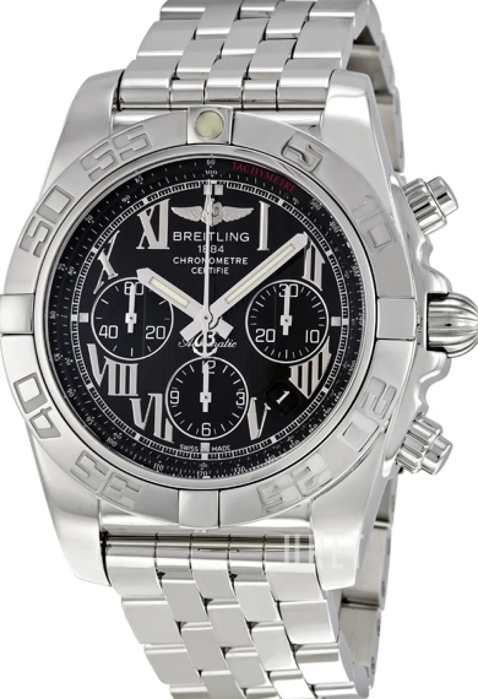 Chronomat 44 Svart/Stål Ø44 mm