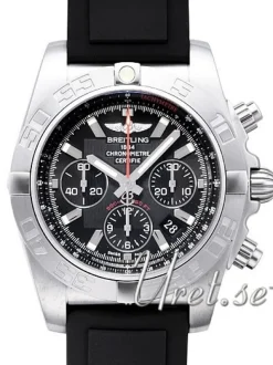 Chronomat 44 Svart/Stål Ø43.5 mm