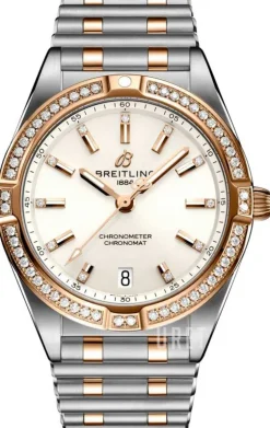 Chronomat 32 Vit/18 karat roséguld Ø32 mm