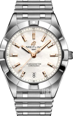 Chronomat 32 Vit/Stål Ø32 mm