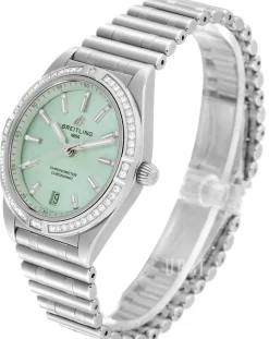 Chronomat Automatic 36 Grön/Stål Ø36 mm