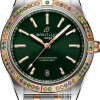 Chronomat Automatic 36 South Sea Grön/Stål Ø36 mm