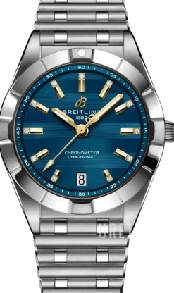 Chronomat Automatic GMT 40 Six Nations Ireland Grön/Stål Ø40 mm