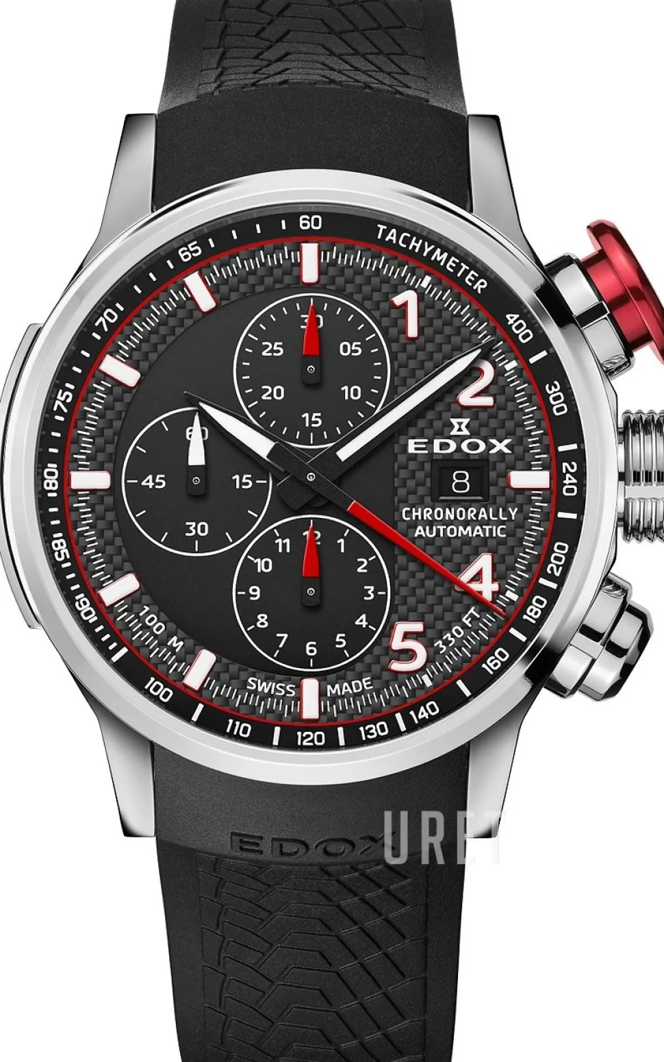 Chronorally Svart/Gummi Ø45 mm